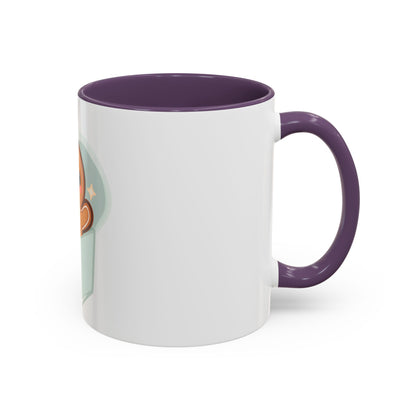 Gingerbread Gift Mug, Cute Holiday Accent Coffee Mug