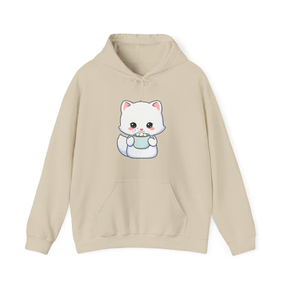 Kawaii Arctic Fox Hoodie for Cozy Cute-Style Fans