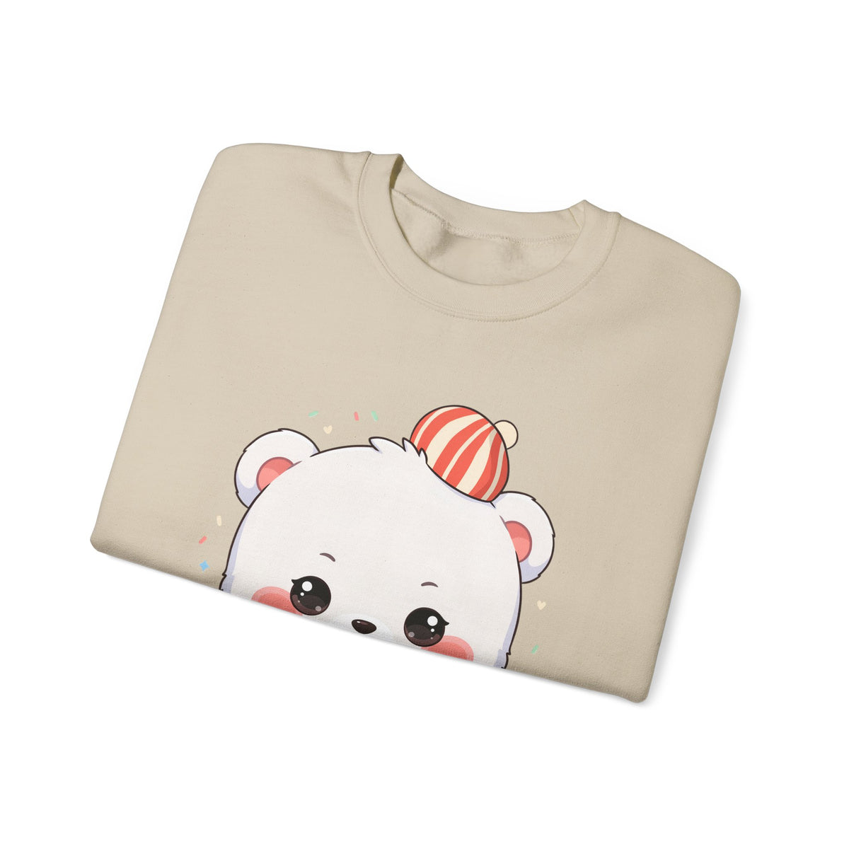 Christmas Cookie Bear Sweatshirt, Cute Holiday Baker Gift