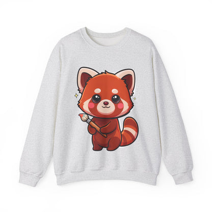 Kawaii Red Panda Sweatshirt for Creative Animal Lovers