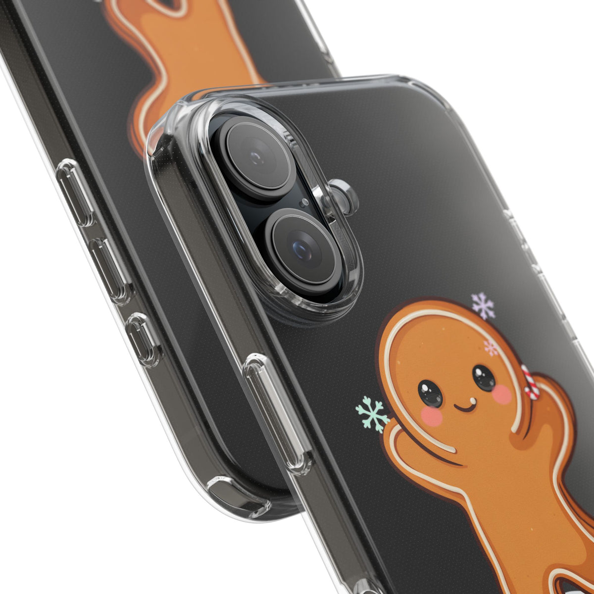 Kawaii Gingerbread Phone Case for Cozy Holiday Fans