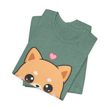 Kawaii Shiba Inu Sushi T-Shirt for Cute Food Lovers