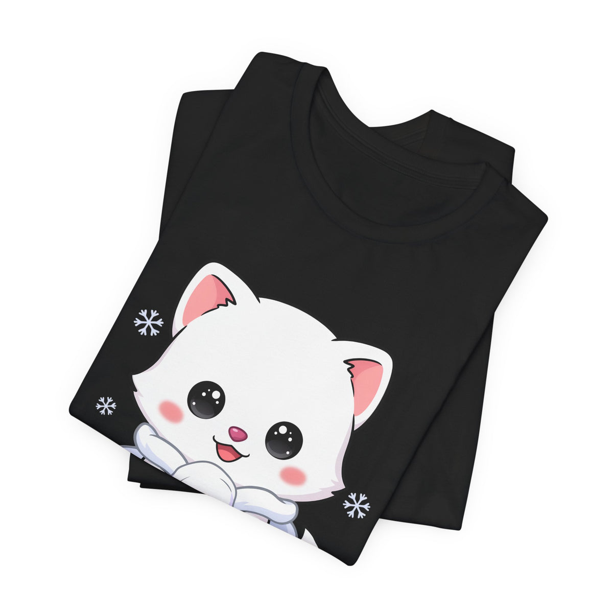 Kawaii Arctic Fox T-Shirt for Cute Winter Style