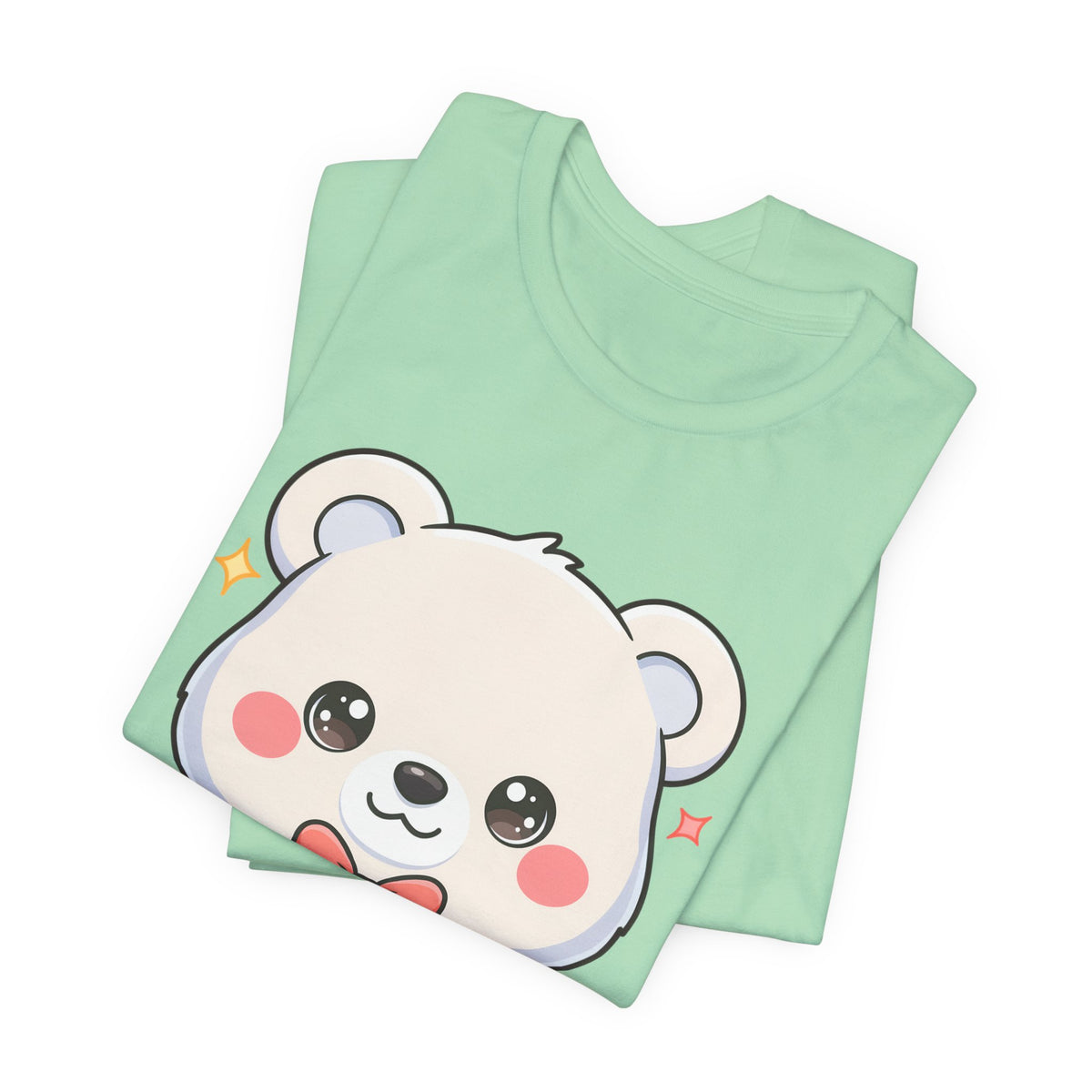 Kawaii Polar Bear Gift T-Shirt for Cute Holiday Cheer