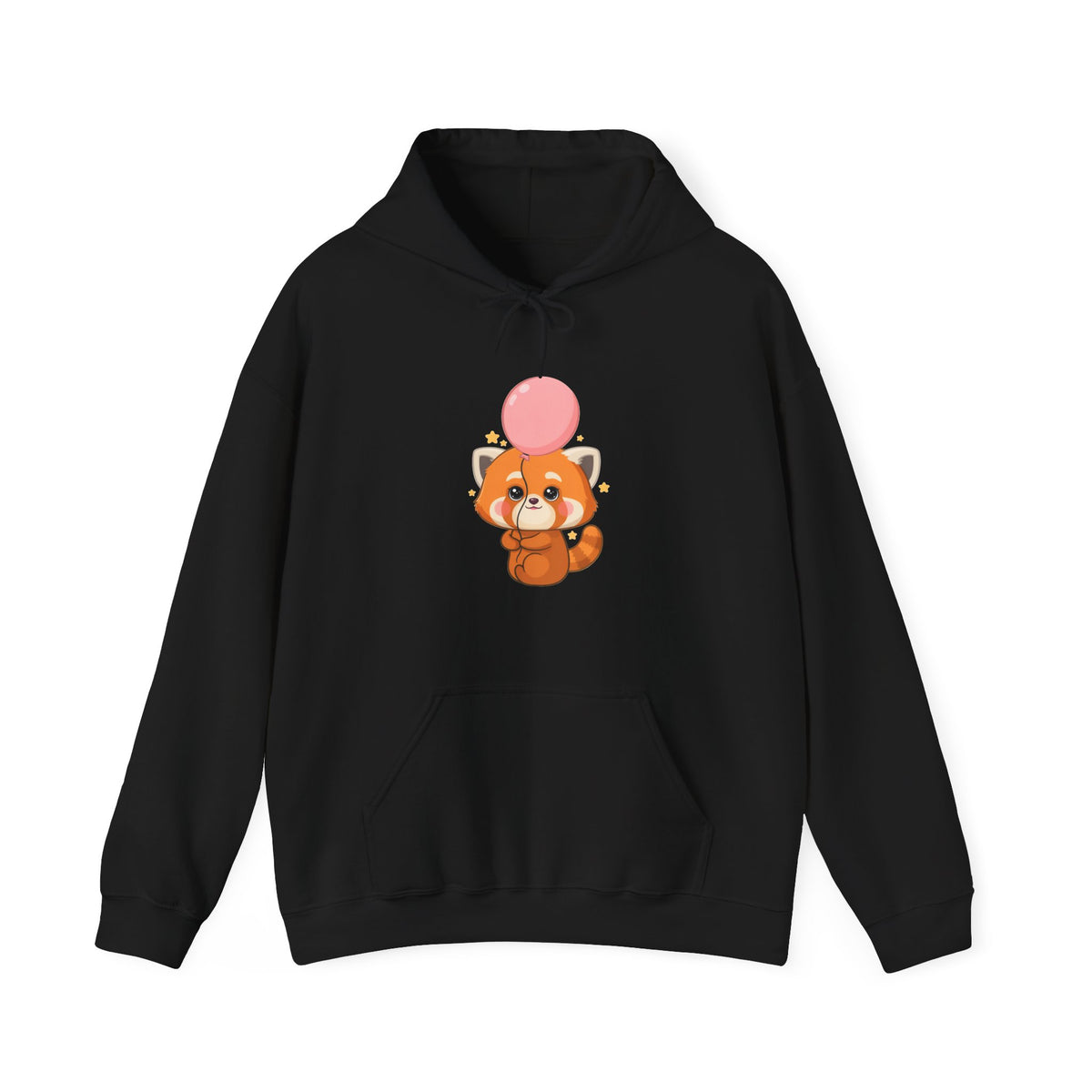 Kawaii Red Panda Hoodie, Cute Balloon Animal Sweatshirt