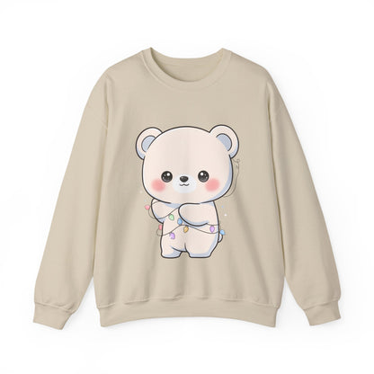 Kawaii Polar Bear Sweatshirt for Cozy Cute-Style Fans