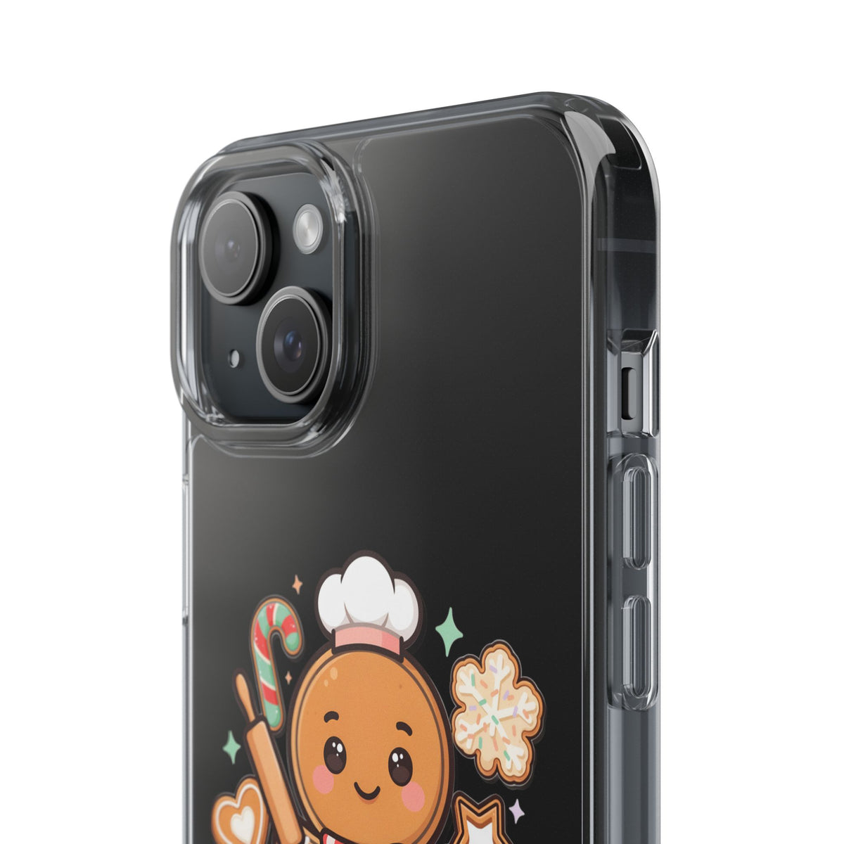 Gingerbread Christmas Phone Case for Holiday Baking Fans