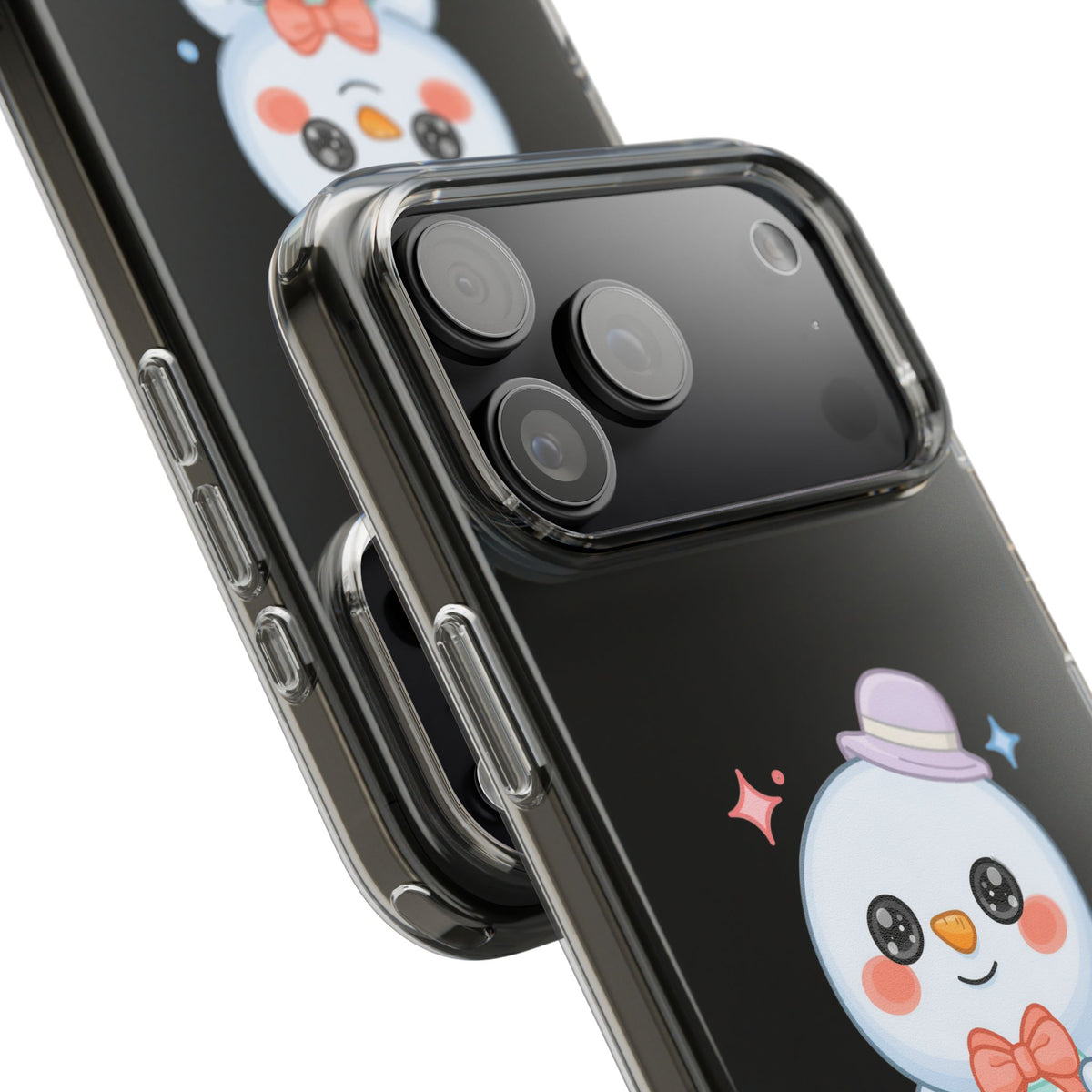 Kawaii Snowman Phone Case for Cheerful Winter Days