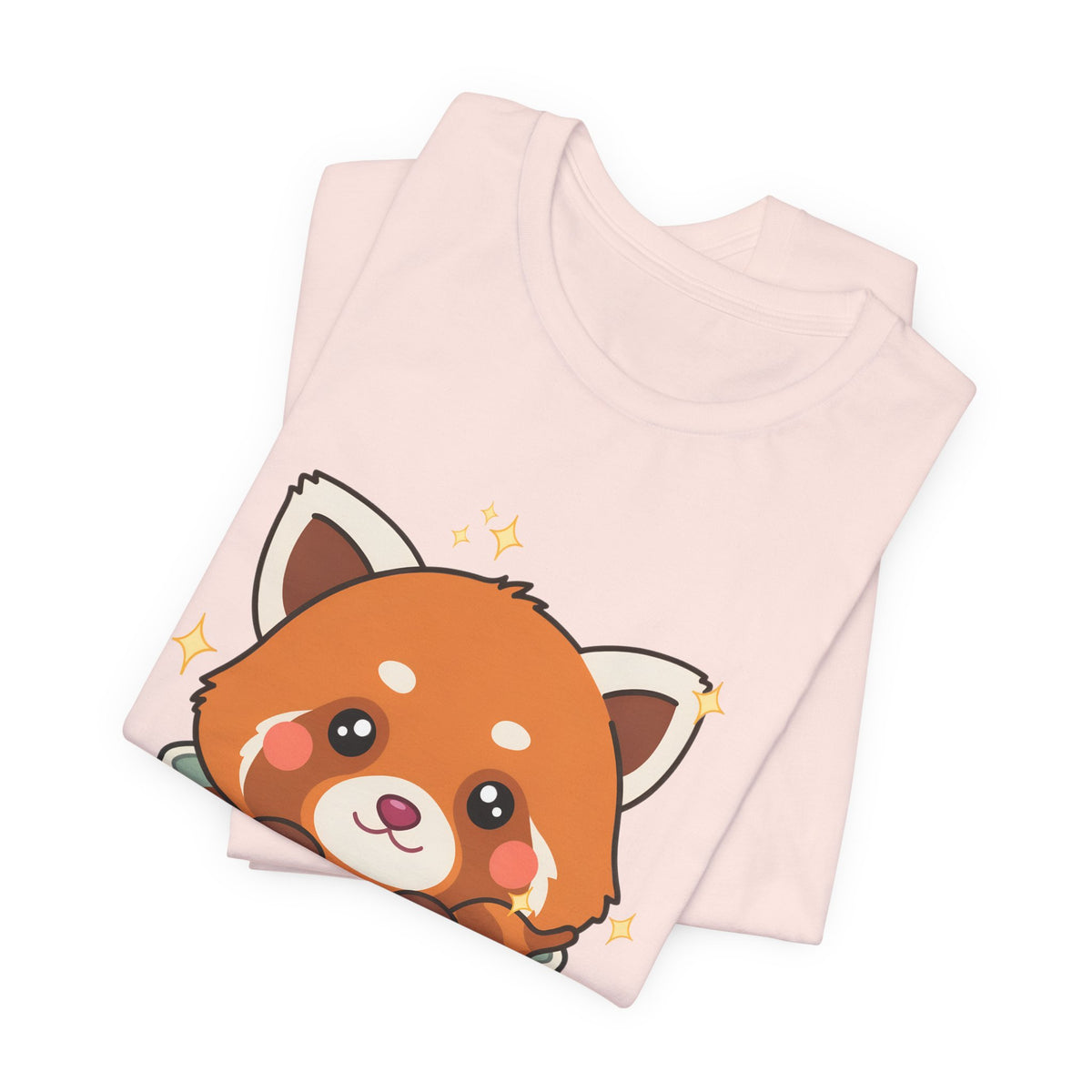 Kawaii Red Panda T-Shirt, Cute Tea Lover Gift