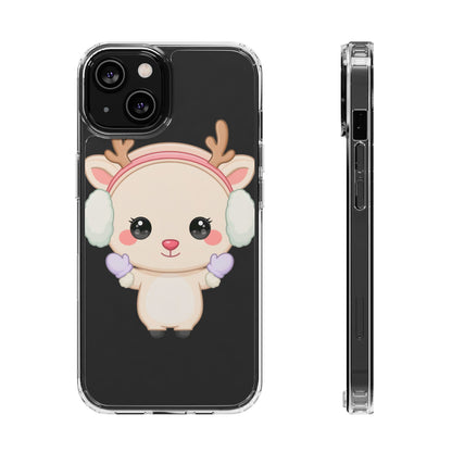 Kawaii Reindeer Phone Case for Cozy Cute Style