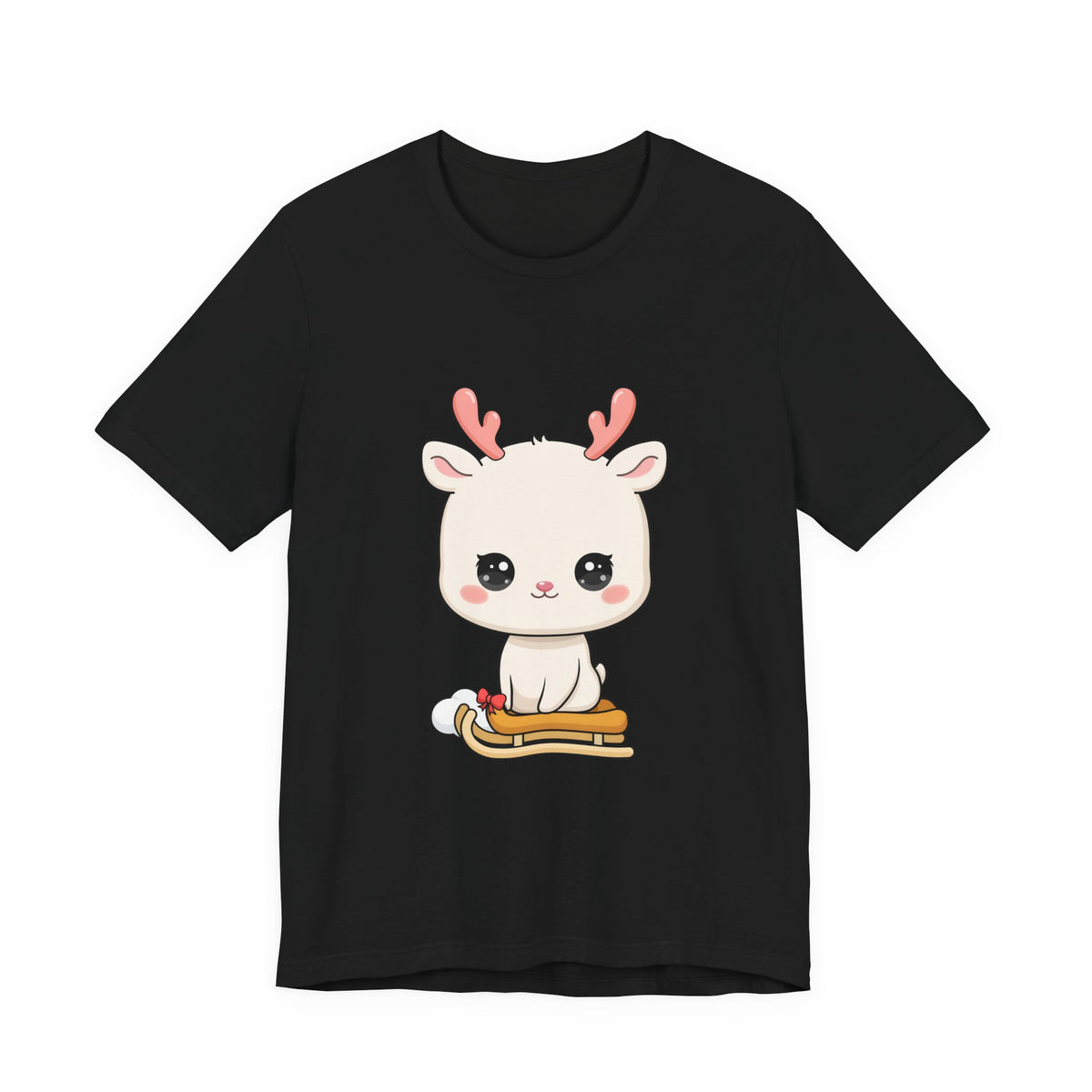 Kawaii Reindeer T-Shirt for Cozy Winter Days