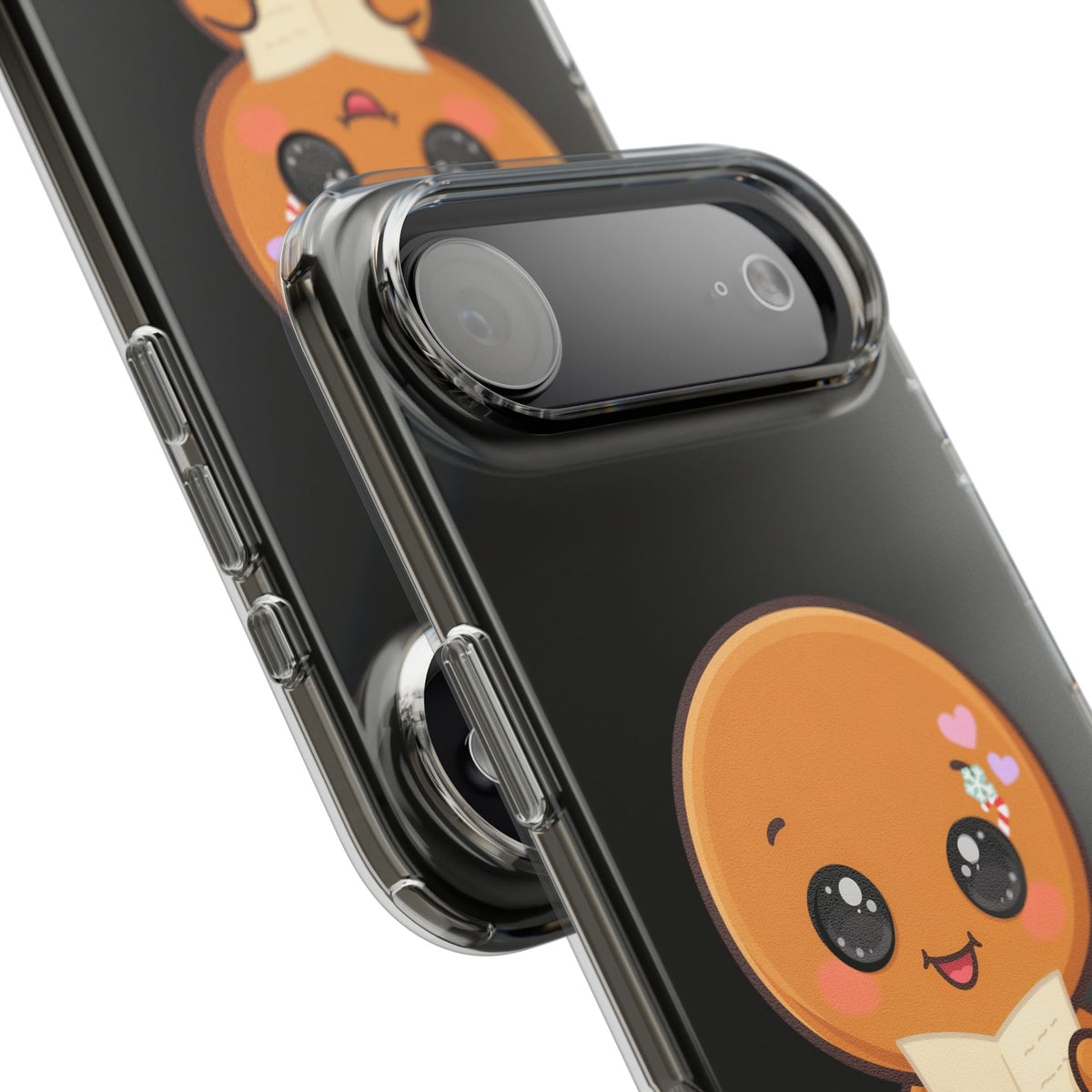 Gingerbread Man Phone Case, Cute Christmas Letter Reader
