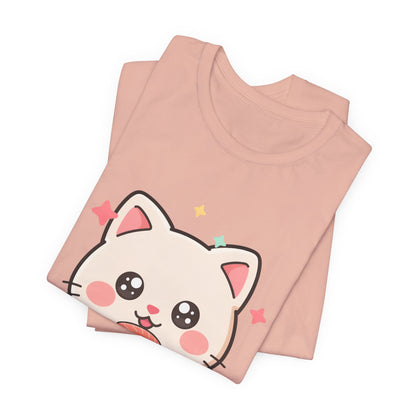 Kawaii Sushi Cat T-Shirt for Cat and Sushi Lovers