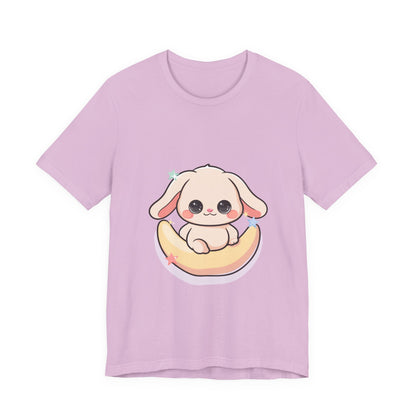 Kawaii Bunny Moon T-Shirt for Cute Style Lovers
