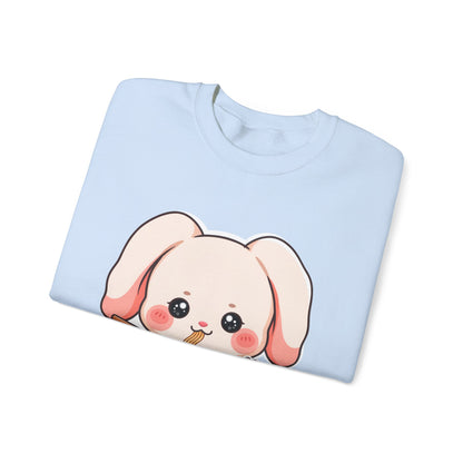 Kawaii Ramen Bunny Sweatshirt for Cute Foodie Fans