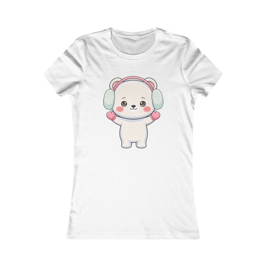 Kawaii Polar Bear Tee for Cute Animal Lovers