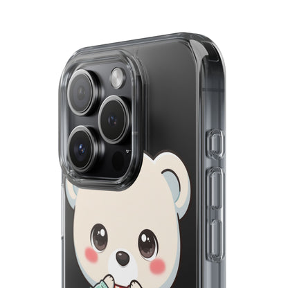 Kawaii Christmas Bear Phone Case for Holiday Season