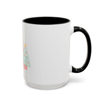 Kawaii Polar Bear Christmas Mug, 11 oz Accent Coffee Mug