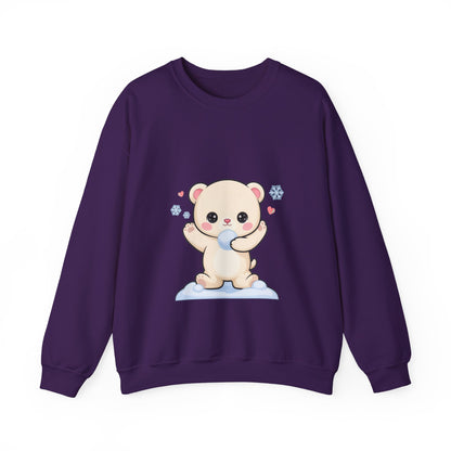 Kawaii Polar Bear Sweatshirt for Cozy Winter Days