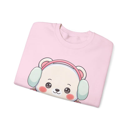 Kawaii Polar Bear Sweatshirt for Cozy Winter Days