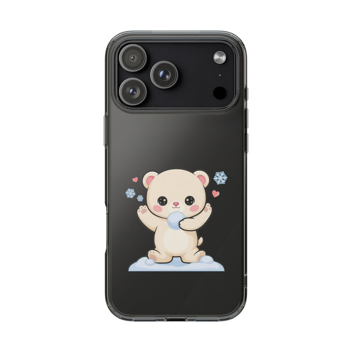 Kawaii Polar Bear Phone Case for Cute Animal Fans
