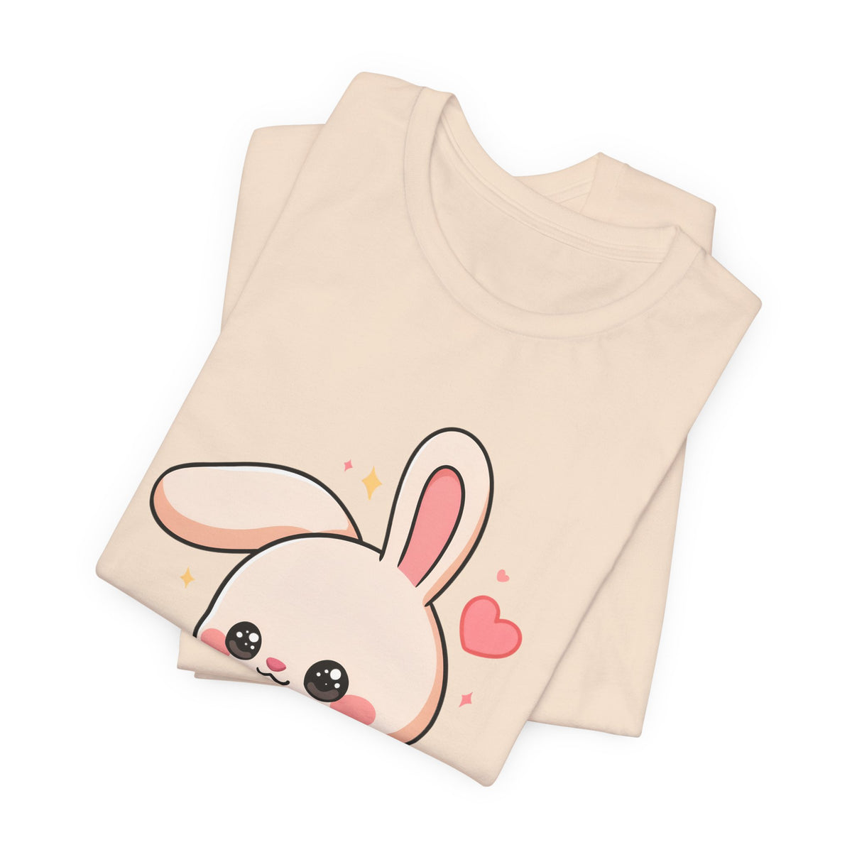 Kawaii Bunny Skateboard T-Shirt for Cute Style Fans