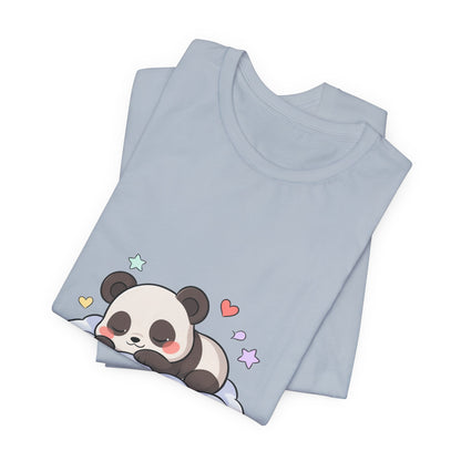 Sleeping Panda T-Shirt, Cute Kawaii Gift for Panda Lovers