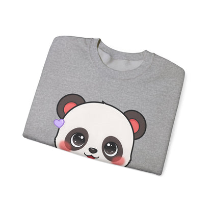 Cute Gamer Panda Sweatshirt for Cozy Gaming Nights
