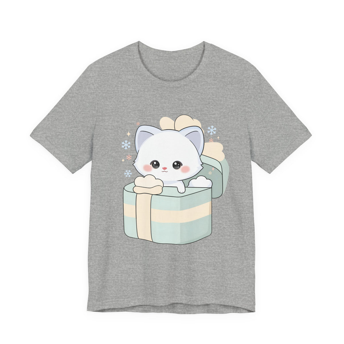 Arctic Fox Gift Tee, Cute Kawaii Birthday Present