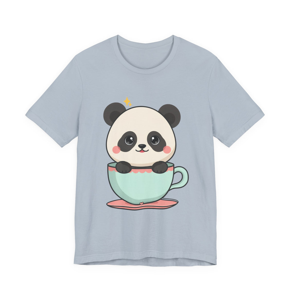 Kawaii Panda T-Shirt, Cute Teacup Panda Tee