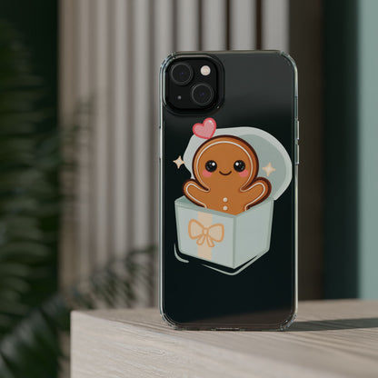 Gingerbread Man Phone Case – Kawaii Holiday Gift