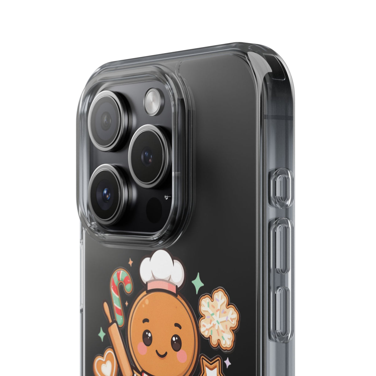 Gingerbread Christmas Phone Case for Holiday Baking Fans