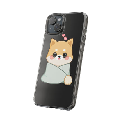 Kawaii Shiba Inu Phone Case, Cozy Valentine Gift
