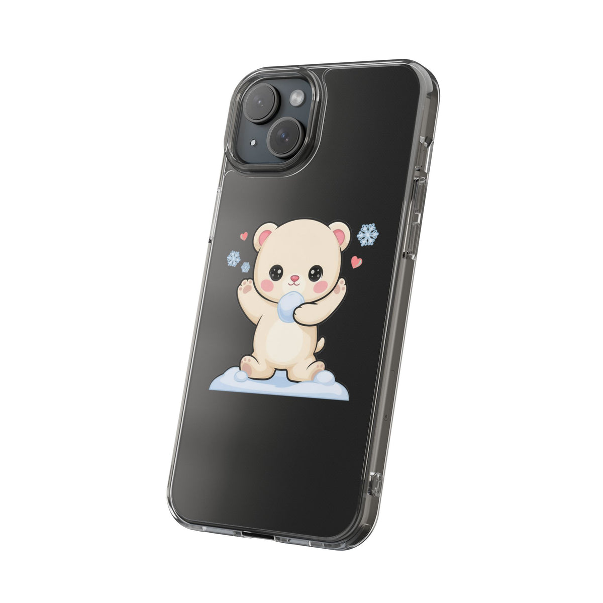 Kawaii Polar Bear Phone Case for Cute Animal Fans