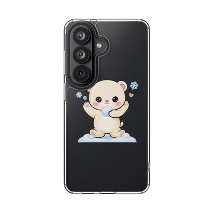 Kawaii Polar Bear Phone Case for Cute Animal Fans