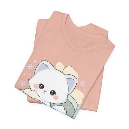 Arctic Fox Gift Tee, Cute Kawaii Birthday Present