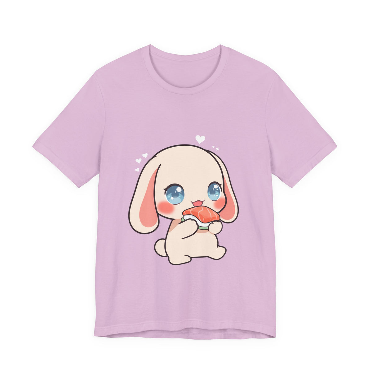Kawaii Sushi Bunny T-Shirt for Cute Foodie Fans
