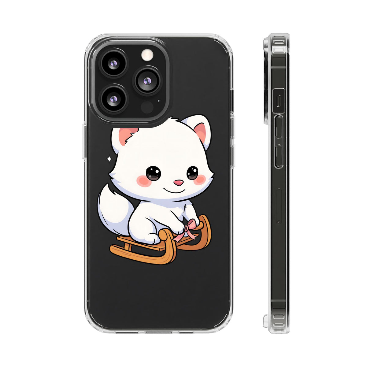 Kawaii Arctic Fox Phone Case for Cute Animal Lovers