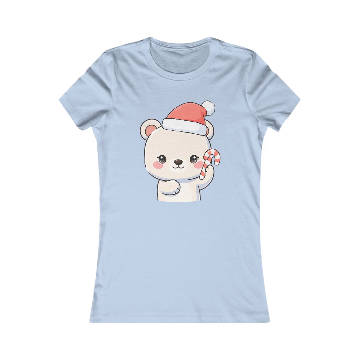 Kawaii Christmas Polar Bear Women's Tee