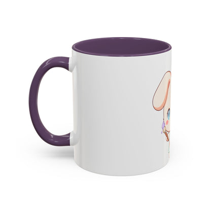 Kawaii Bunny Coffee Mug for Artists and Cute Art Lovers