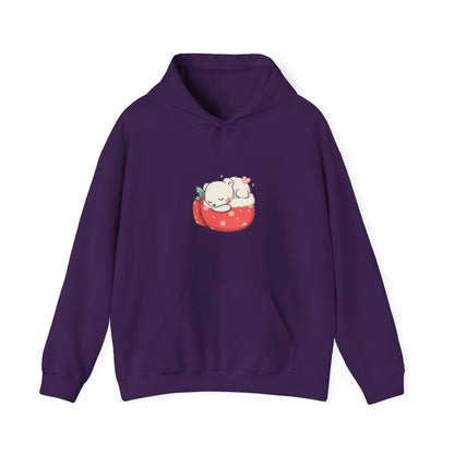 Christmas Polar Bear Hoodie, Kawaii Holiday Sweatshirt