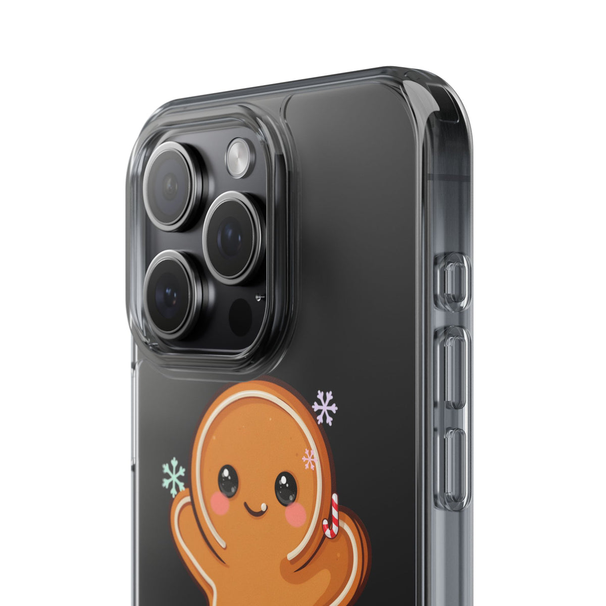 Kawaii Gingerbread Phone Case for Cozy Holiday Fans