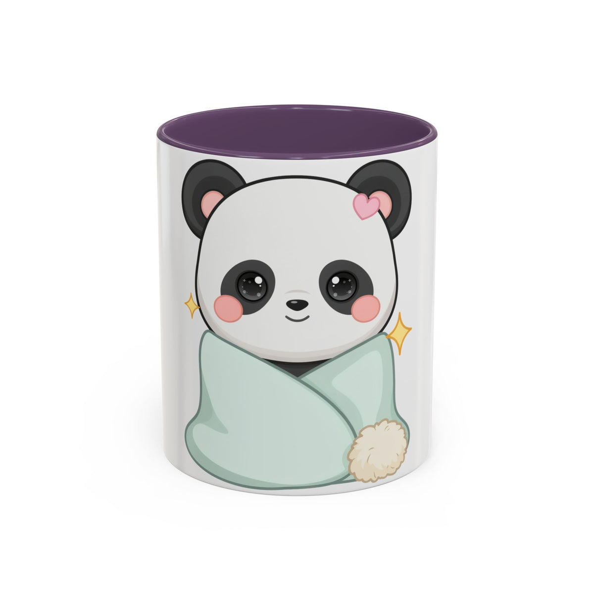 Kawaii Panda Accent Coffee Mug for Cozy Moments