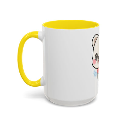 Polar Bear Ice Skating Mug – Cute Accent Coffee Mug
