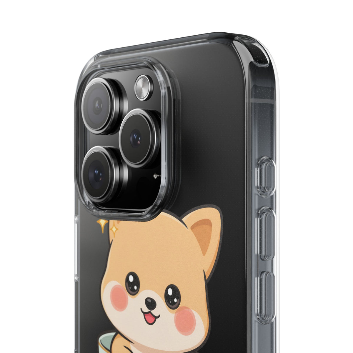 Kawaii Shiba Inu Phone Case – Cute Puppy in a Teacup