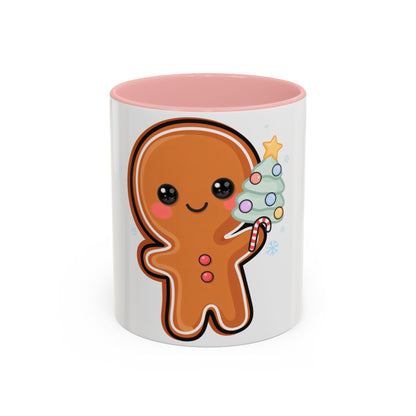 Gingerbread Christmas Mug – Cute Holiday Accent Coffee Mug