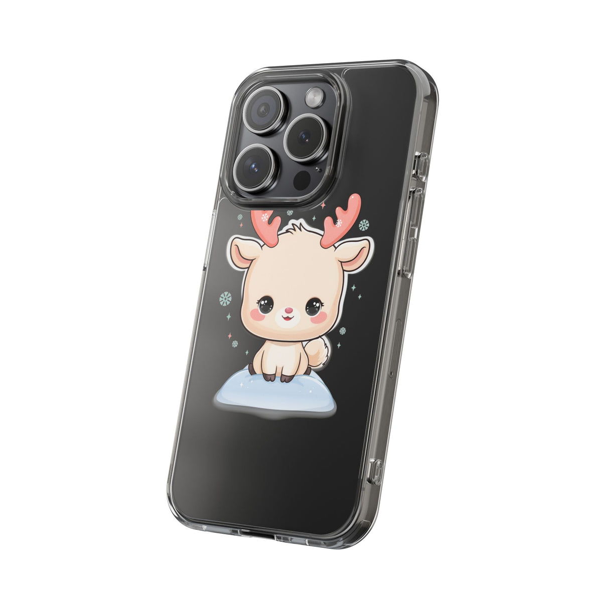 Kawaii Reindeer Phone Case for a Sweet Winter Cheer