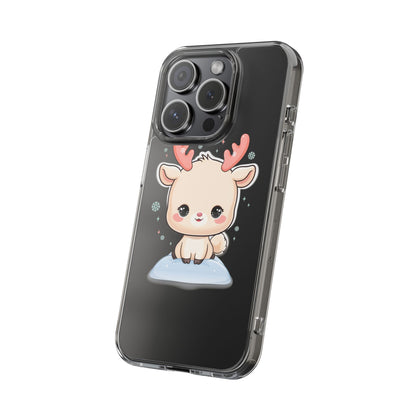 Kawaii Reindeer Phone Case for a Sweet Winter Cheer