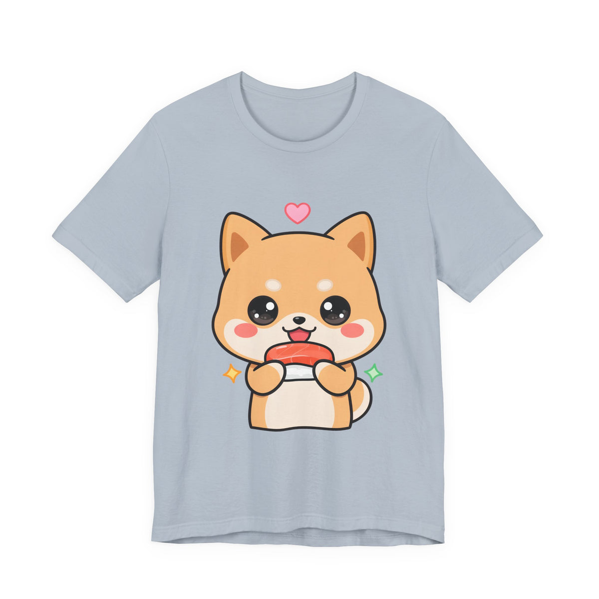 Kawaii Shiba Inu Sushi T-Shirt for Cute Food Lovers