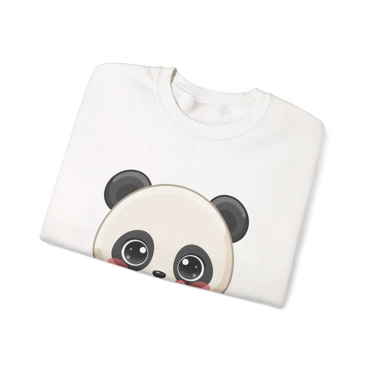 Kawaii Panda Donut Sweatshirt, Cute Chibi Crewneck